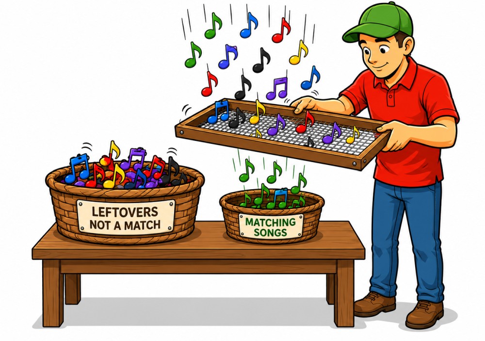 Plan with Custom Song Filters